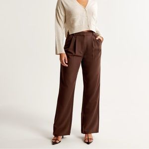 Curve Love A&F Sloane Tailored Pant Long